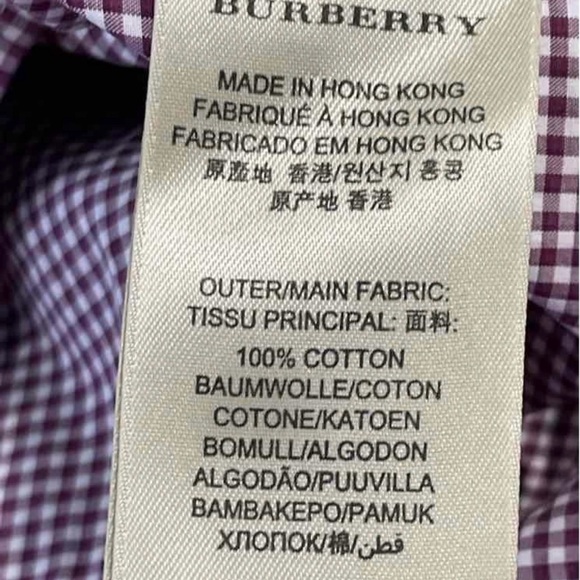 Authentic Burberry Shirt - Picture 9 of 11